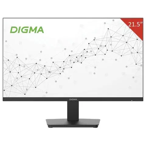 Digma 21.5" Монитор DM22SB02-4027/1, IPS, 1920x1080, 75 Гц, черный