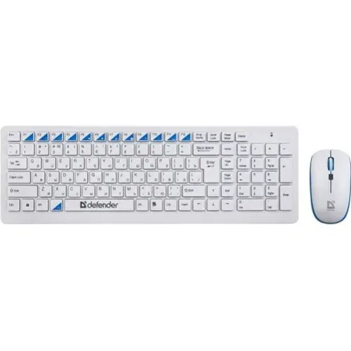 Клавиатура и мышь беспроводная Skyline 895 Nano, USB, оптическая светодиодная Defender (45895 DEFENDER)