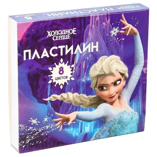 Пластилин 8цв 120г Холодное сердце 9514561