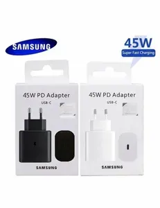 СЗУ Fast Charge/Samsung .45W. USB-C (Без кабеля) Чёрный