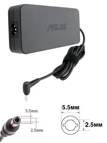 Зарядное устройство для ноутбука Asus, FX553VD-DM749T, 19.5V - 9,23A, (Штекер: 5.5-2.5мм) 180 Вт Slim