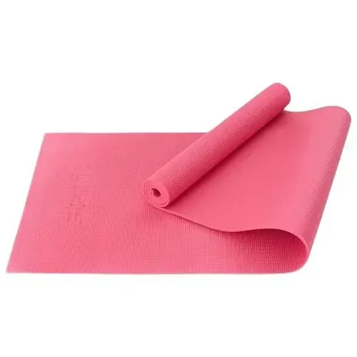 Коврик для йоги STARFIT FM-101 PVC 183x61x0,6 см, розовый