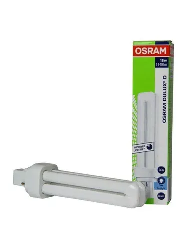 Лампа Osram Dulux D 18W/840 G24d-2 холодно-белая