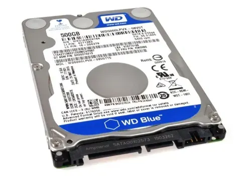 Western Digital 500 ГБ Внутренний жесткий диск, 2.5"