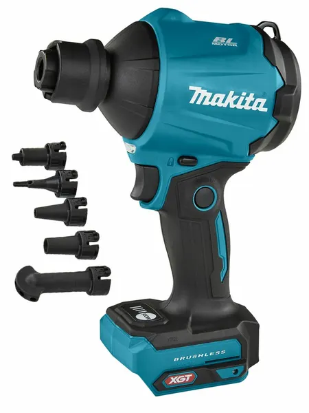 Воздуходувка аккумуляторная XGT 40В - 200м/сек, без акк и з/у Makita AS001GZ без аккумулятора и зарядного устройства