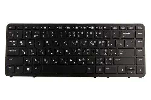 Клавиатура для HP Probook 840 G1 без подсветки p/n: NSK-CP2BV, 9Z.N9JBV.20R, 6037B0085601