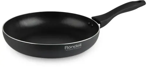 Сковородка Rondell, 28см, антипригарное покрытие, нет крышки, цвет черный, (RDA-1043)
