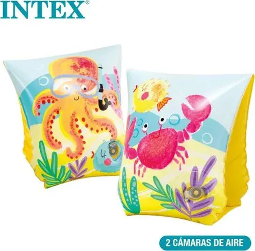 Нарукавники надувные для плавания детские INTEX для детей от 3 до 6 лет