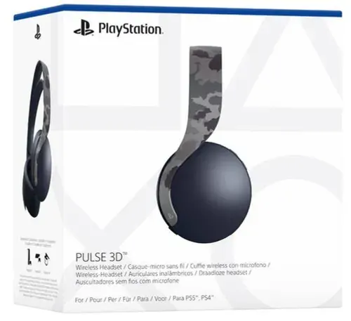 Гарнитура беспроводная PULSE 3D Wireless Headset Grey Camouflage (CFI-ZWH1) (PS5)
