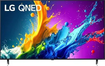 LG Телевизор 55 дюймов, смарт тв, QNED, 55QNED80T6A 55" 4K UHD, черный, черно-серый
