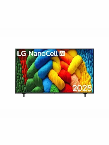 LG Телевизор 65NANO80A6B 65" 4K UHD, черный. Уцененный товар