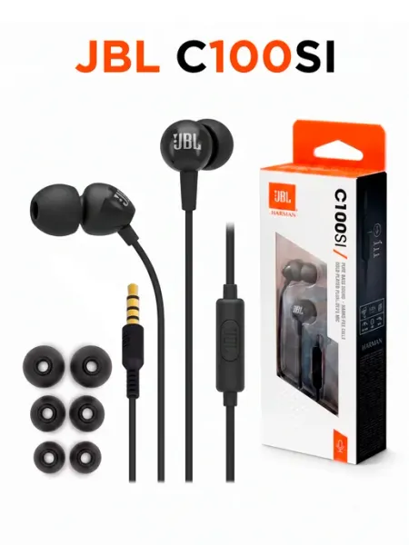 Наушники-вкладыши JBL C100SI белые
