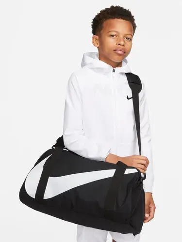 Сумка спортивная Nike Y Nk Gym Club - Sp23, DR6100-010, black / black / (white) (черный, белый)