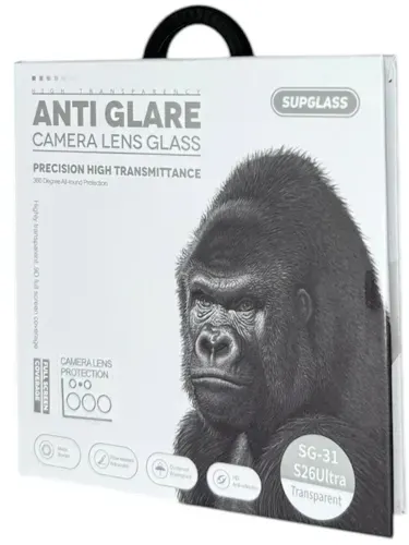Защитные Линзы Kong на камеру Samsung Galaxy S26 Ultra, цвет Transparent (прозрачные), защитное стекло на камеру