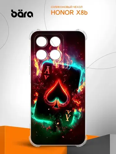 Чехол на Honor X8b/ Хонор Х8б Мистический Туз