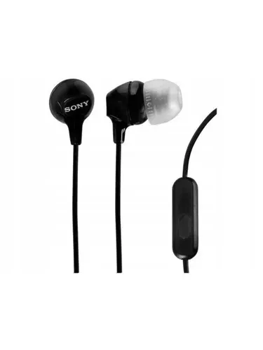 Наушники с микрофоном Sony MDR-EX15AP Black