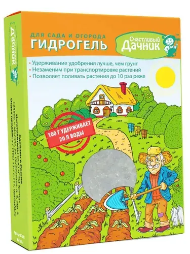 Счастливый дачник Гидрогель для растений 1 шт