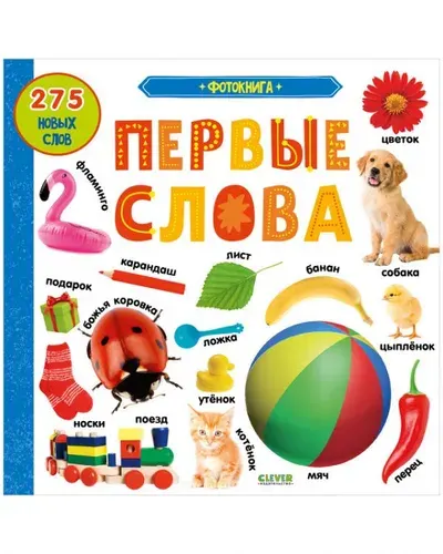 Фотокнига. Первые слова / Детские книги