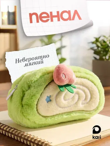 Пенал школьный подростковый Рулет