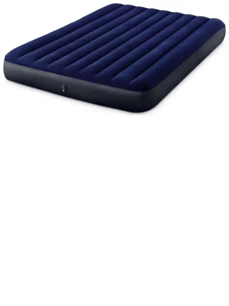 Intex Двуспальный надувной матрас Classic Downy (152х203х25см)