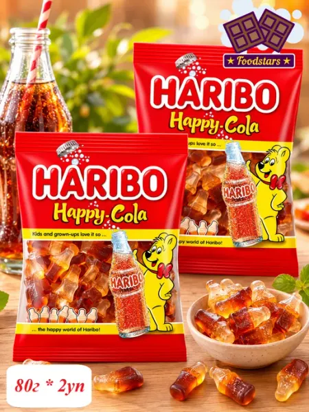 Haribo / Харибо / Мармелад Жевательный мармелад Харибо Кола 80 г х2шт