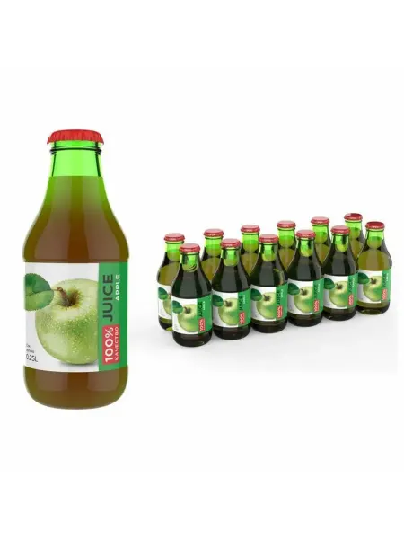 Сок BARINOFF Яблочный 0.25л стекло