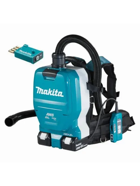 Makita Пылесос строительный Макита DVC265ZXU бак 1.5-2л 18В