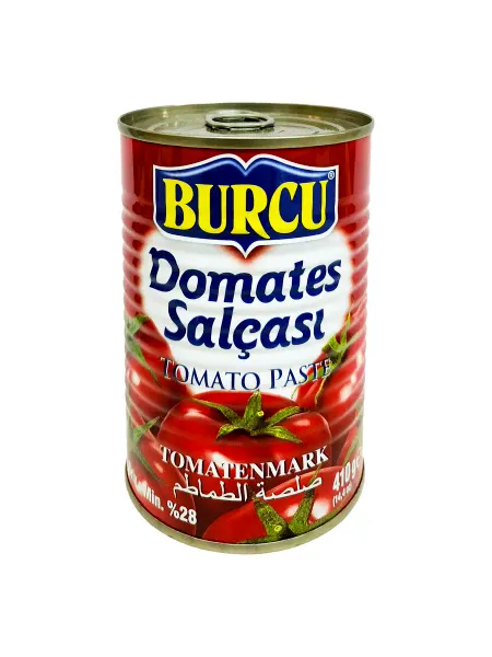 Burcu Томатная паста (масса сухих веществ<28%)Domates Salcasi,410г