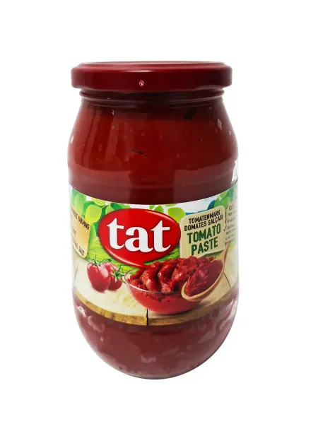 Tat Томатная паста натуральная, Domates Salcasi, 710гр. Турция
