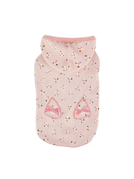 PINKAHOLIC Футболка с капюшоном для собак "Fiorella"