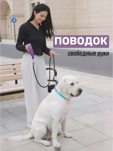 HoneyPet Поводок для собак "Свободные руки"
