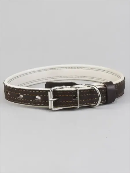 LuckyDog ОШ 45-50 см Ошейник Ошейник для собак Ошейник кожаный