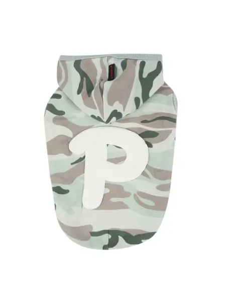 PUPPIA Футболка для собак "Veteran", синий камуфляж