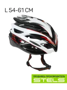 Велозавод STELS Шлем велосипедный FSD-HL008 (in-mold), размер L