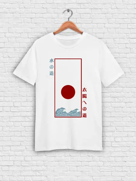 Каждому Своё Футболка Японский стиль Азия Japan Япония Самурай
