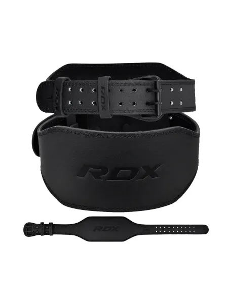 Кожаный спортивный ремень RDX