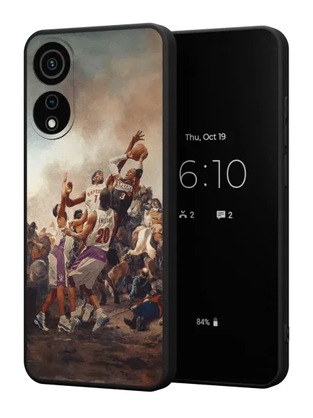 PBl store Чехол на OPPO A78 (4G) принт Баскетбол