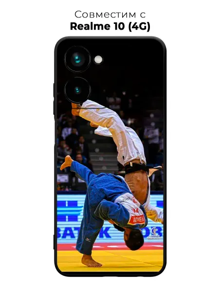PANCASE Чехол на Realme 10 дзюдо