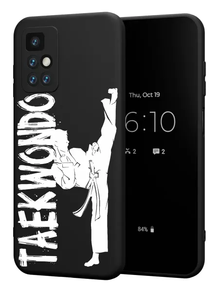 PBl store Чехол на Xiaomi Redmi 10 с принтом Тхэквондо