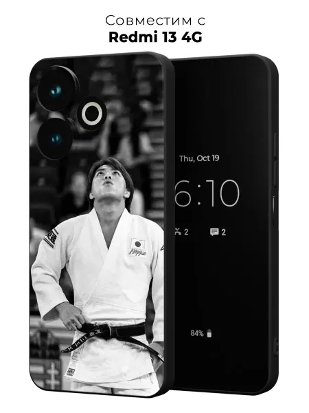 PANCASE Чехол на Xiaomi Redmi 13 дзюдо