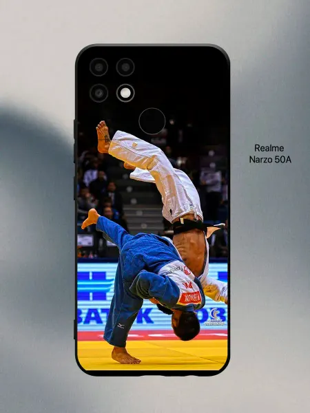 PANCASE Чехол на Realme Narzo 50A дзюдо