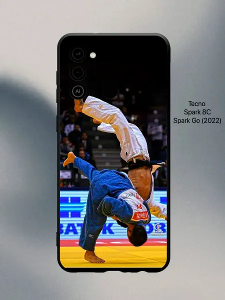 PANCASE Чехол на Tecno Spark 8C дзюдо