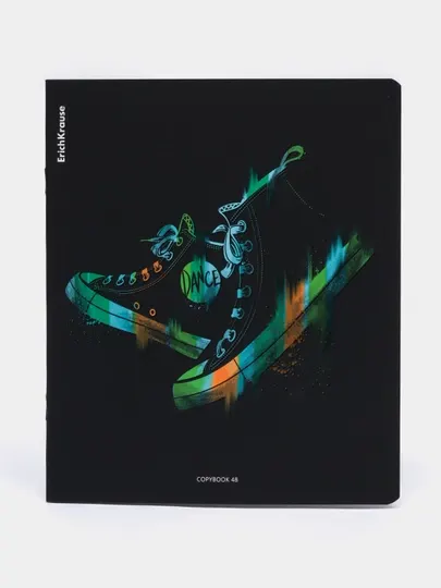 Тетрадь общая ученическая ErichKrause Sneakers, 48 листов, клетка, 60620 q0000053765