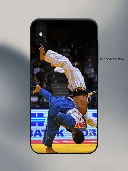 PANCASE Чехол на iPhone XS Max дзюдо