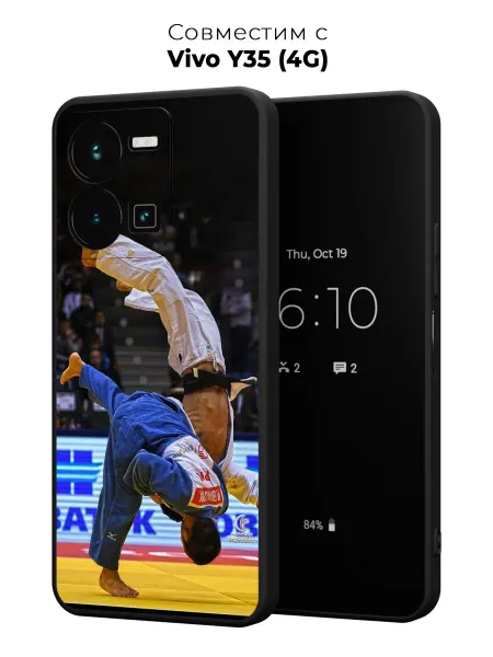 PANCASE Чехол на Vivo Y35 дзюдо