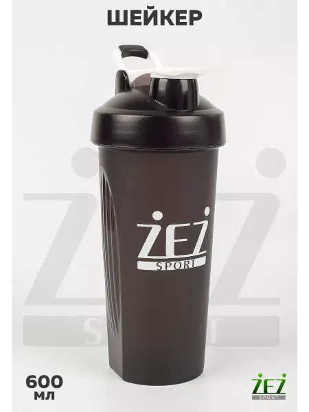 ZEZ Шейкер спортивный для протеина с венчиком