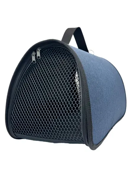 HomePet Сумка-переноска для кошек и собак Джинс №4 48х31х28 см