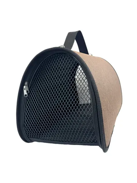HomePet Сумка-переноска для кошек и собак Шоколад №4 48х31х28 см