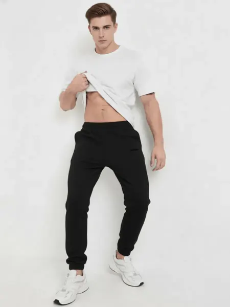 Добрыня textil Брюки спортивные на манжетах на флисе