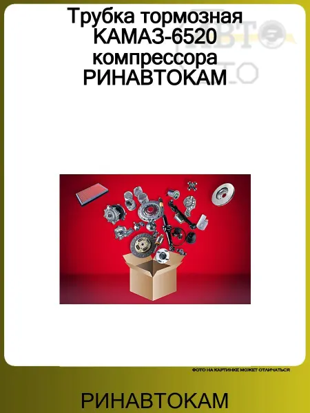 РИНАВТОКАМ Трубка тормозная КАМАЗ-6520 компрессора